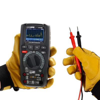 Musktool-DT989 Heavy Duty Industrial class True RMS Digital Multimeter with TFT color LCD display