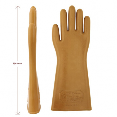 Musktool-S005-5KV high voltage Electrician Prevent Electric Natural Rubber Insulated Insulating Gloves