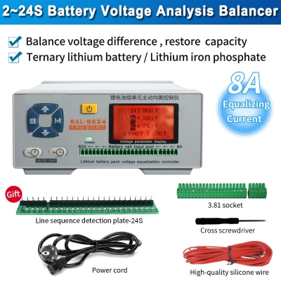 Musktool-BAL-5624/8624 Lithium Battery Pack Voltage Equalization Controller