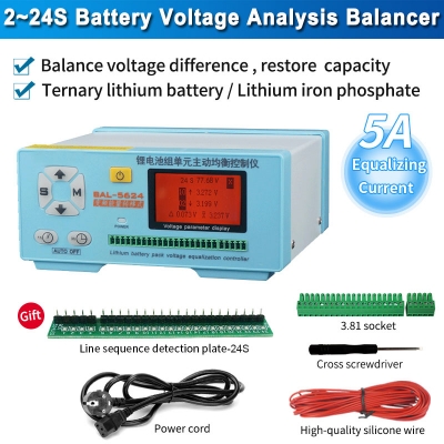 Musktool-BAL-5624/8624 Lithium Battery Pack Voltage Equalization Controller