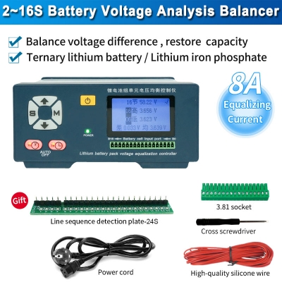 Musktool-BAL-8616 Lithium Battery Pack Voltage Equalization Controller