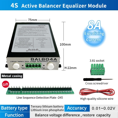 Musktool-lithium battery pack transformer inverter active equalization module