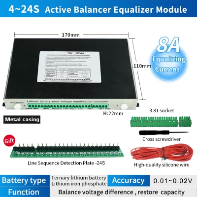 Musktool-lithium battery pack transformer inverter active equalization module