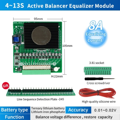 Musktool-lithium battery pack transformer inverter active equalization module