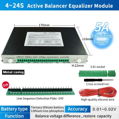 Musktool-lithium battery pack transformer inverter active equalization module