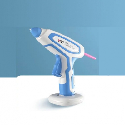 Musktool-SD-838M-LI/SD-839 Motorized Glue Gun Blue Cordless New Design China Factory Hot Glue Sticks mould made pistola de pegamento termofusible