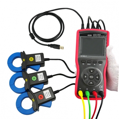 Musktool-ETCR4320 0Ma - 1800A Lightning Resistance Measuring Instrument Digital Volt-Ampere Meter