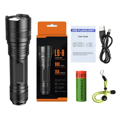 Musktool-L6-H tactical led flashlight