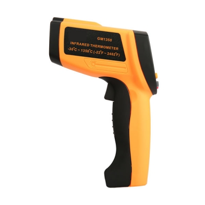 Musktool-Electronic Non-Contact Digital Thermometer Laser LCD Display Infrared Temperature Gun For Industry GM1350