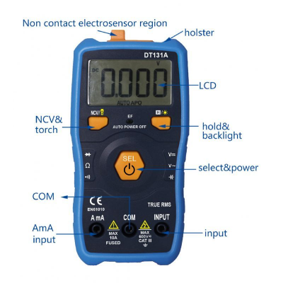 Xtester-DT131A True RMS Digital Smart Multimeter