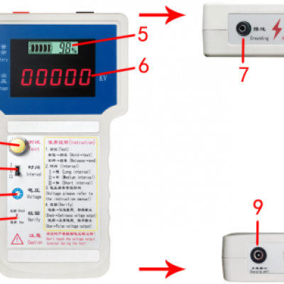 Xtester-9100 Lightning Strike Counter Tester