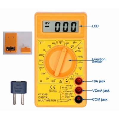 Xtester-DT830B True RMS Digital Smart Multimeter