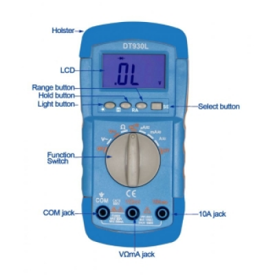 Xtester-DT930N,DT930L True RMS Digital Smart Multimeter