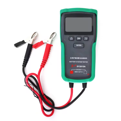 Xtester-DY2015A 12V Digital Multimeter Tools Lead Acid CCA Load Battery Charge Test Battery Teste For Vehicles Trucks Motorcycle