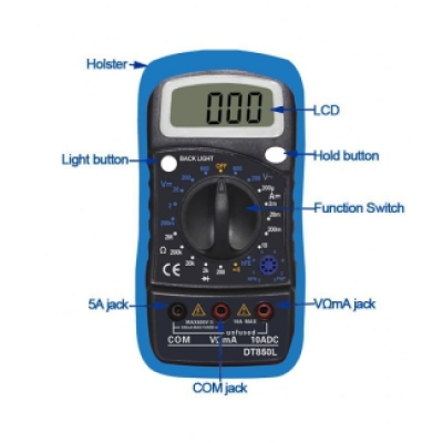 Xtester-DT850L(CE VERSION) True RMS Digital Smart Multimeter