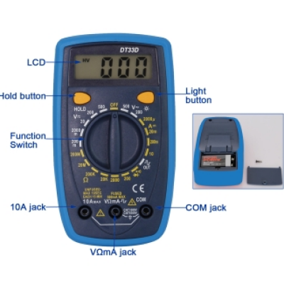 Xtester-DT33A,DT33B,DT33C,DT33D True RMS Digital Smart Multimeter