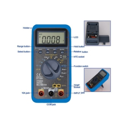 Xtester-DT82040 True RMS Digital Smart Multimeter