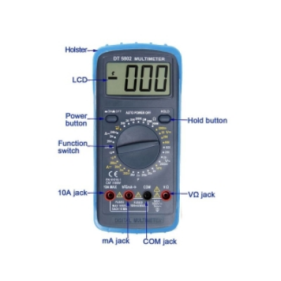 Xtester-DT5802(CE VERSION) True RMS Digital Smart Multimeter