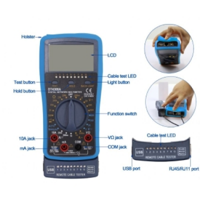 Xtester-DT4300A True RMS Digital Smart Multimeter