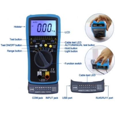 Xtester-DT4300B True RMS Digital Smart Multimeter