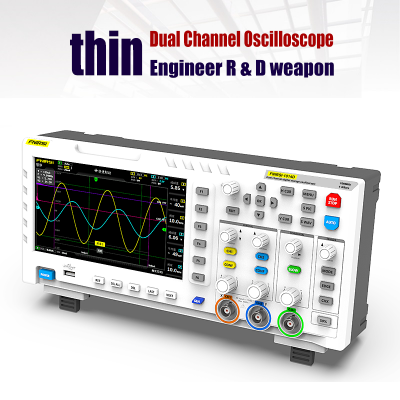 Xtester-Portable Digital Storage FNIRSI-1014D Oscilloscope 2 in 1 Dual Channel Ana-log Bandwidth 1GSa/s Sampling Rate