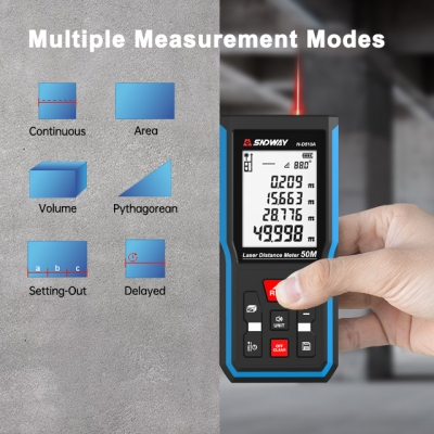 Musktool-H-D510A Laser Distance Meter multiple measurement modes