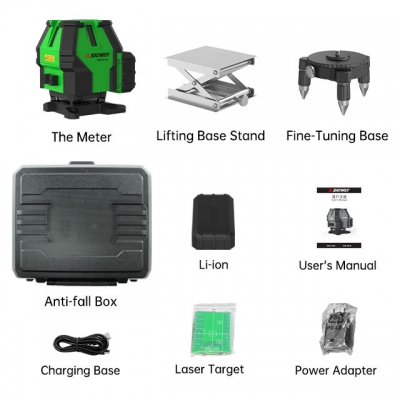 Musktool-SW-431G Laser Level dustproof waterproof