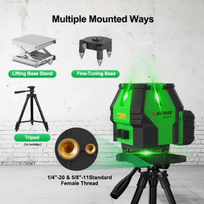 Musktool-SW-431G Laser Level dustproof waterproof