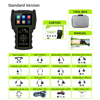 Xtester-M100 Pro Original Standard Version Motorcycle Scanner