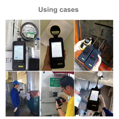 Musktool-SKZ1050E portable color screen CO H2S CO2 O2 EX NOX VOC Multi 4 In 1 gas concentration analyser