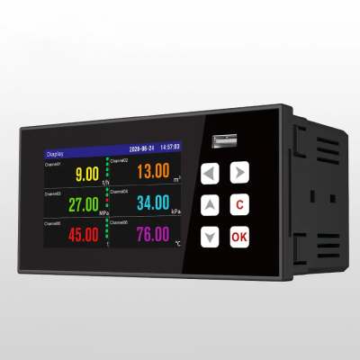 Xtester-SUP-6000C recorder with rs232 paperless data logger date paperless recorder