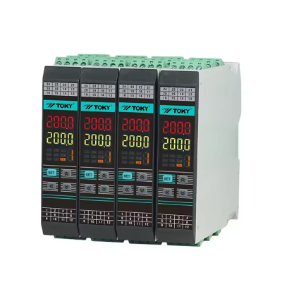 Musktool-T323B-DF-4PT8 Intelligent PID Algorithm Adjustment Digital Display Rail Mounted 4 Loops Temperature Controller