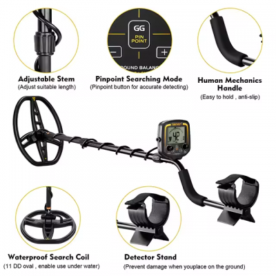 Musktool-TX-850E Long range 5 meters deep metal detector industrial metal detector professional metal detector