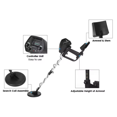 Musktool-MD-5090 Best cheap price Gold metal Detector underground metal detector