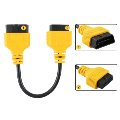 Xtester-OBD 2 Diagnostic Adapter Cable Car OBD2 II ELM327 Extend Connector Scanner