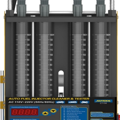 Xtester-CT150 OEM AutomotiVe 4 Cylinder Auto Car Fuel Injector Tester Ultrasonic Cleaning