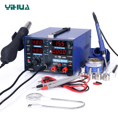 Musktool- 853D USB 2A mobile phone repair soldering rework station