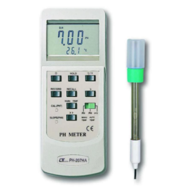 Musktool- PH-207HA pH Meter measurements with advanced features