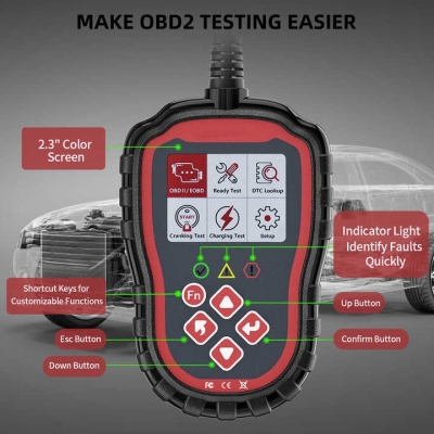 Musktool- T41Auto diagnostic tool Universal Car Engine Analyzer EOBD OBD OBD2 ODB ODB2 Scanner Diagnostic Tools For all cars Quality