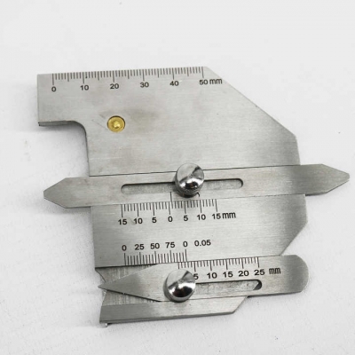 Musktool- HG035 Welding Inspection Gauge Kits 16 Pieces Welding Measure Tool Sets Combined Suit