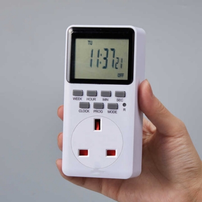 Musktool- SET09A-UK Digital Light on Timer Digital Timer on off