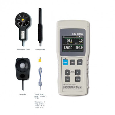 Musktool- EMC-9400SD Achieve Precision and Comprehensive Data Logging with a Multi-Function Environment Meter