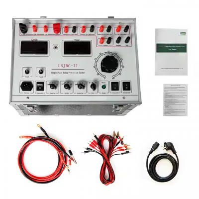 musktool-SR525 Single-phase Relay protection Tester High Precision Digit Inverter DC Relay protection Calibrator