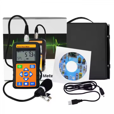 musktool-Tenmars ST-130 Noise Dose Meter Sound Level Meter with Data Logger Measurement Range 30dB to 140dB (A)