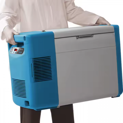 Musktool-FR25 25 Litres Mini Portable Luxury Ultra Low Temperature Freezer for Laboratory or Car USE