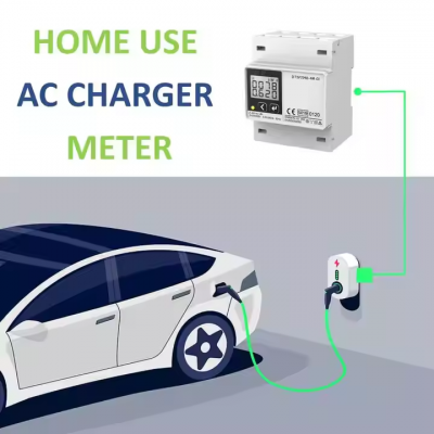 Musktool-EV130 EV Charger MID Billing Meter Single/three Phase -40~70 Energy Meter