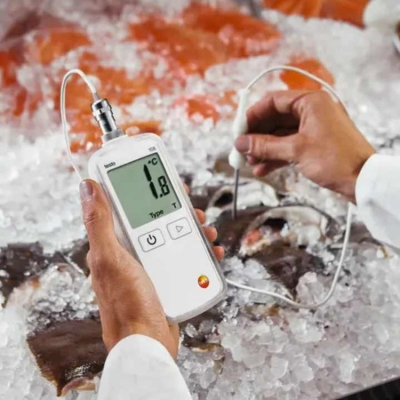 Musktool-Testo 108-2 Quick Spot Digital Temperature Measuring Instrument With Lockable Probe for Food