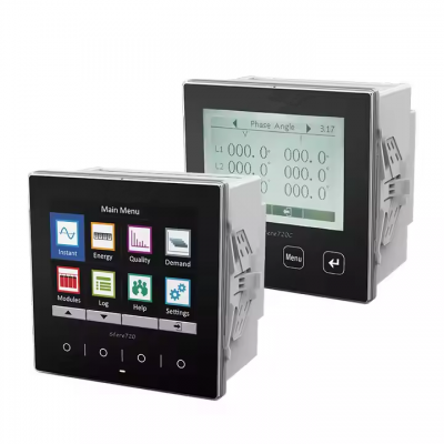 Musktool-Sfere720 Elecnova Current Measuring Sfere720 96-96mm 3 Phase Digital LED AC Panel Mount Power Meter Digital