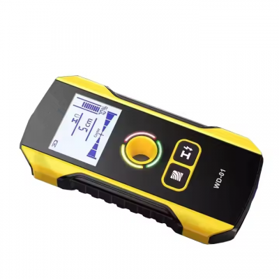 Musktool-WD-01 Metal Detector Wall Scanner with Newly Designed Positioning Hole for AC Live Cable Wires Metal Wood Stud Find