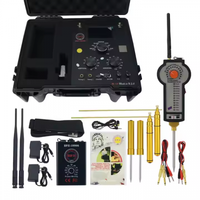 Musktool-EPX10000 50M Long Range Metal Detector Underground Gold Detector with New Degausser